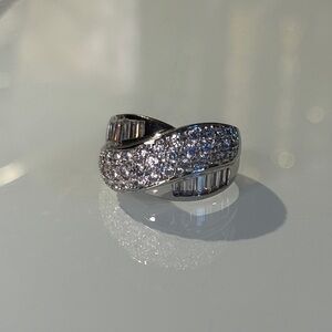Sterling Silver with CZ Ring